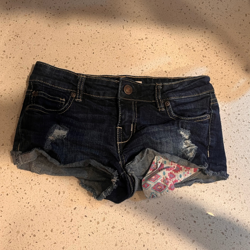 Blue notes Denim Shorts